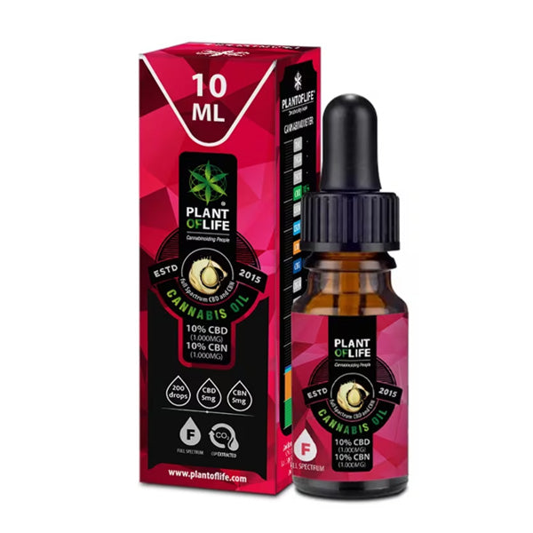 CBD Oil Plant of Life 10% Cbd & 10% Cbn