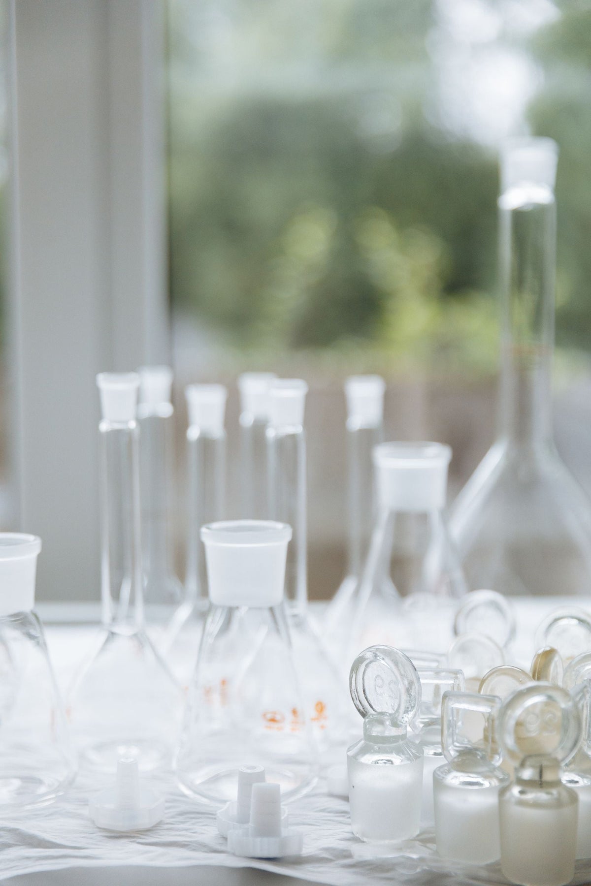 Material de laboratorio para analizar productos CBD