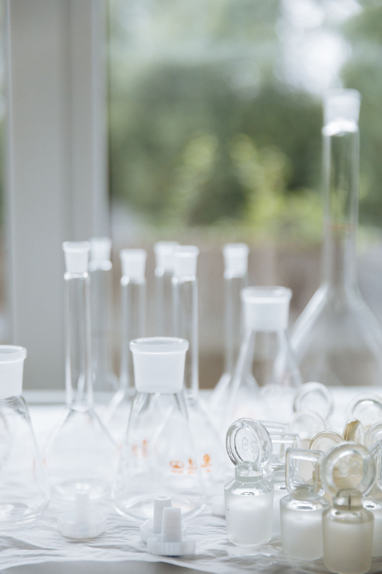 Material de laboratorio para analizar productos CBD