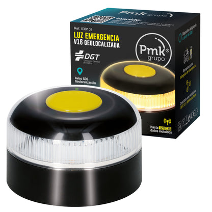 Luz emergencia V16 geolocalizada - DGT