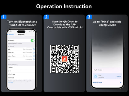 Auriculares Bluetooth traducción simultánea AI 140 idiomas