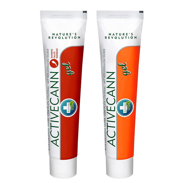 Activecann  Gel  + Activecann  Gel Efecto Calor 75 ml. Annabis Pack Dúo
