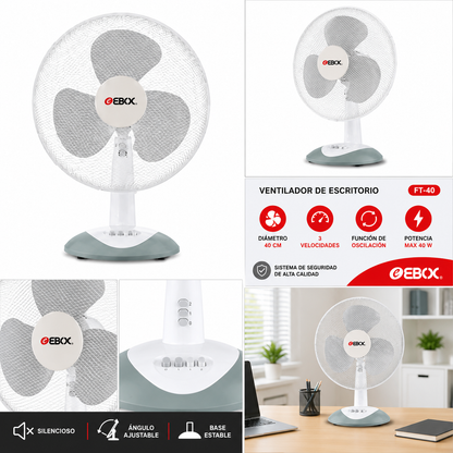 Ventilador de escritorio