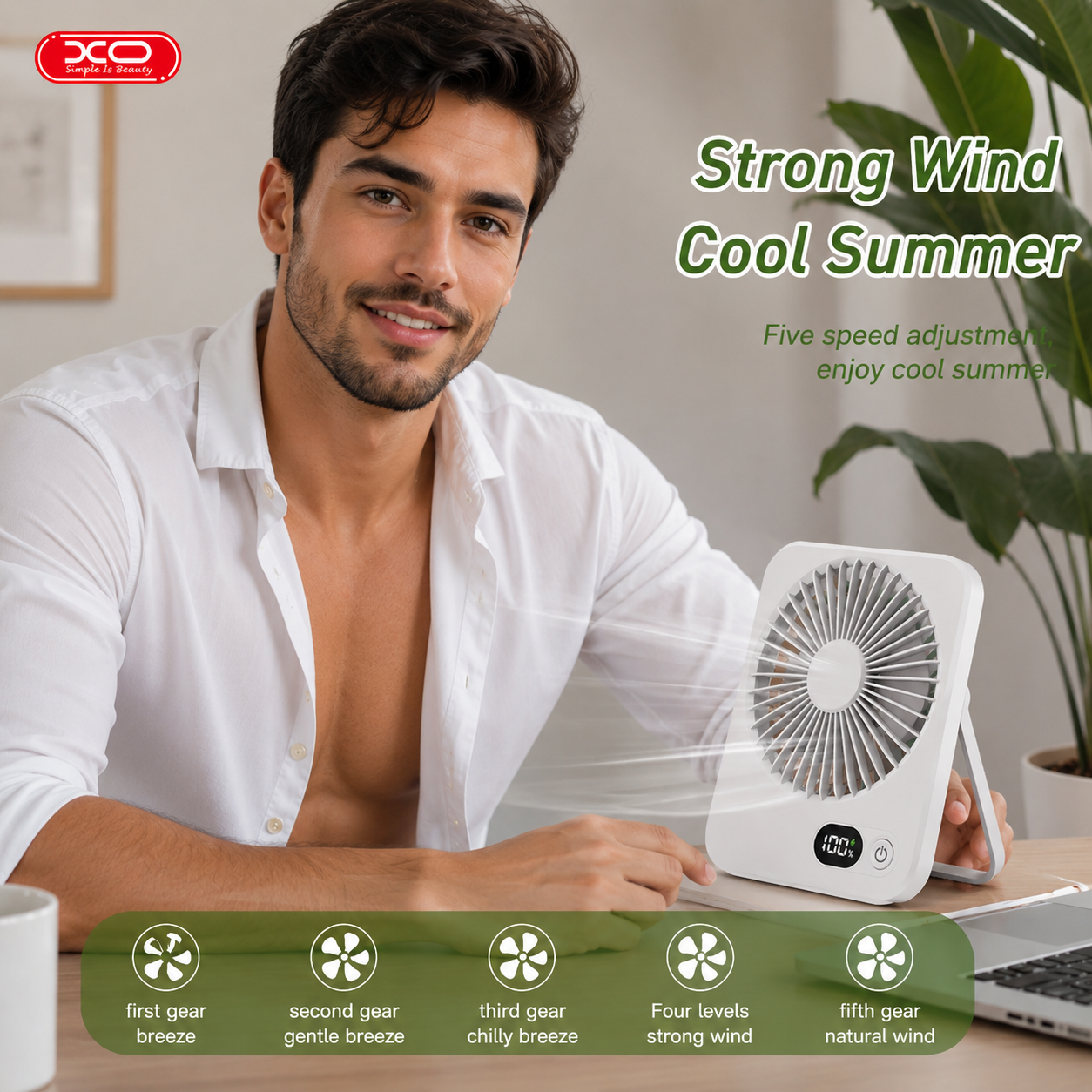Ventilador sobremesa XO-99