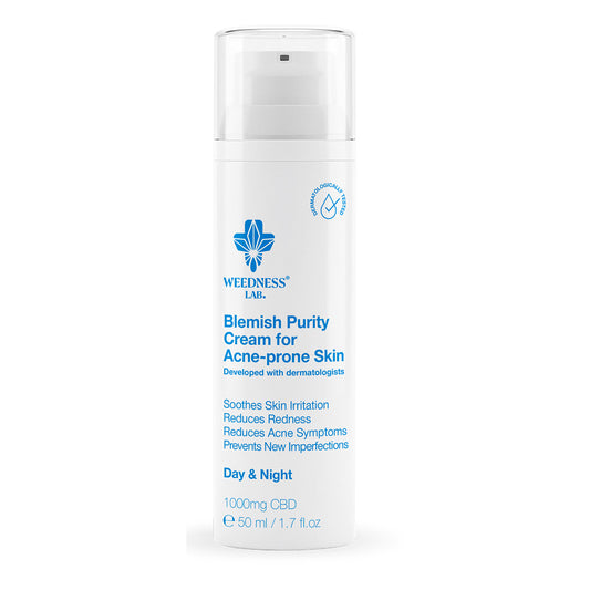 Crema Cbd 1.000 mg. 50 ml. Acne Weedness