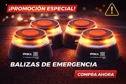 Pack 4 unidades Balizas Ebox - 30,90€/ud.