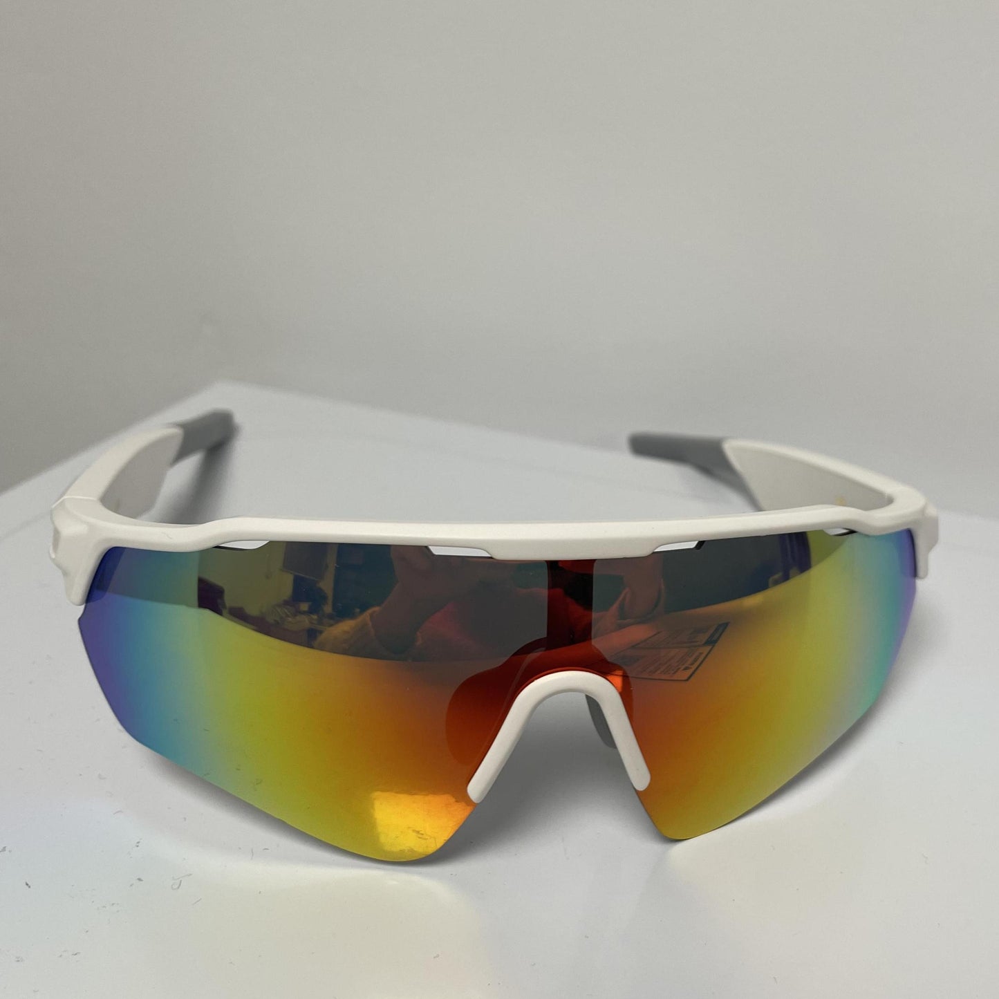 Gafas inteligentes deportivas - IA - montura blanca
