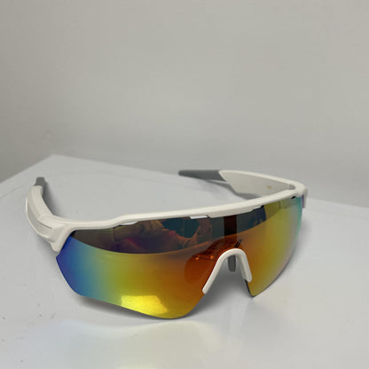 Gafas inteligentes deportivas - IA - montura blanca