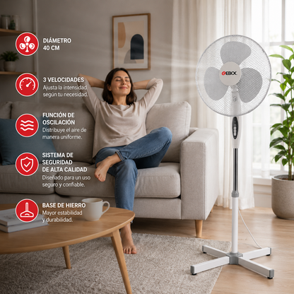 Ventilador de pie