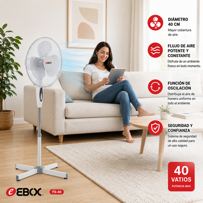 Ventilador de pie