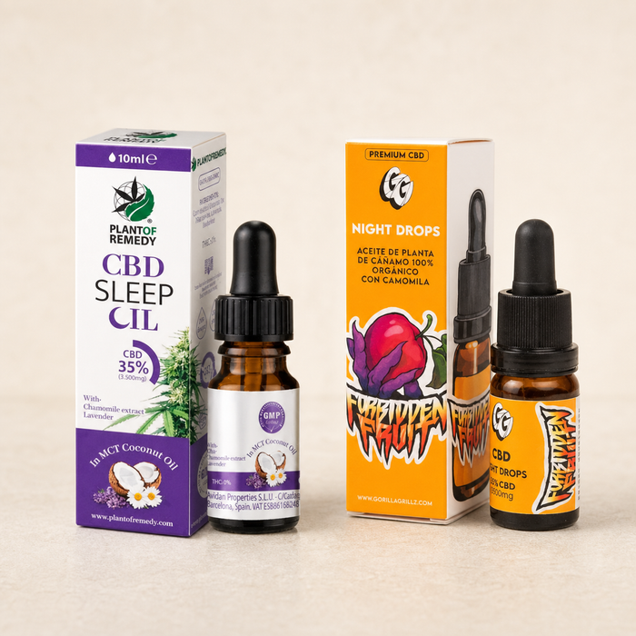 Pack Relax & Premium — Dúo de aceites CBD